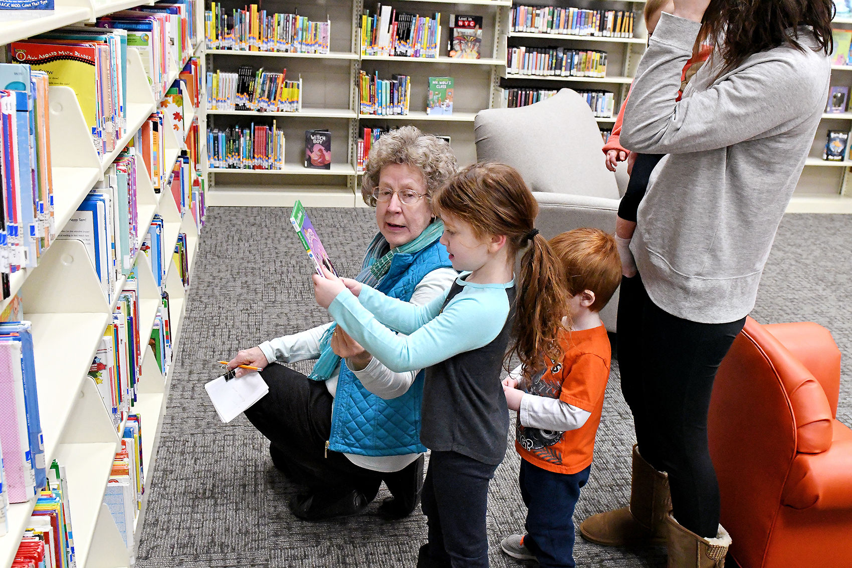 Coopers check out books